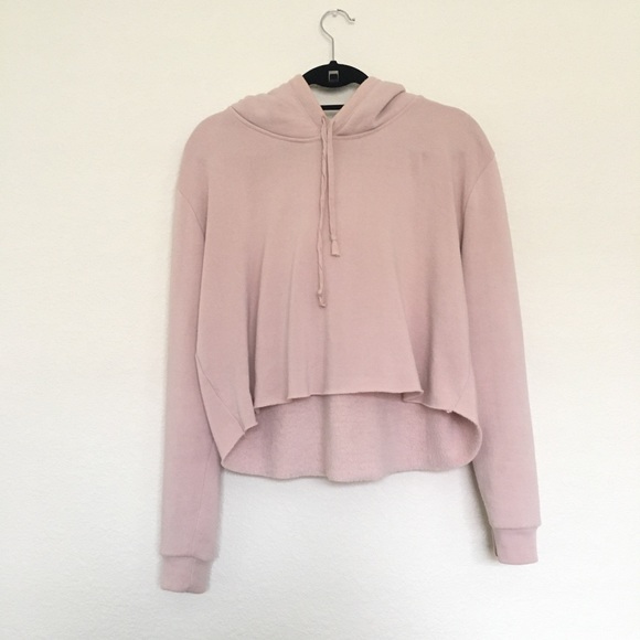 Brandy Melville Tops - Brandy Melville Cropped Hoodie